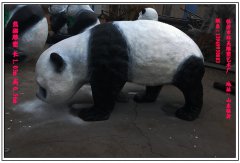 熊猫雕塑003